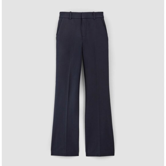 NEW Everlane The Bi-Stretch Flare Pant Womens 2 Navy - Picture 6 of 12